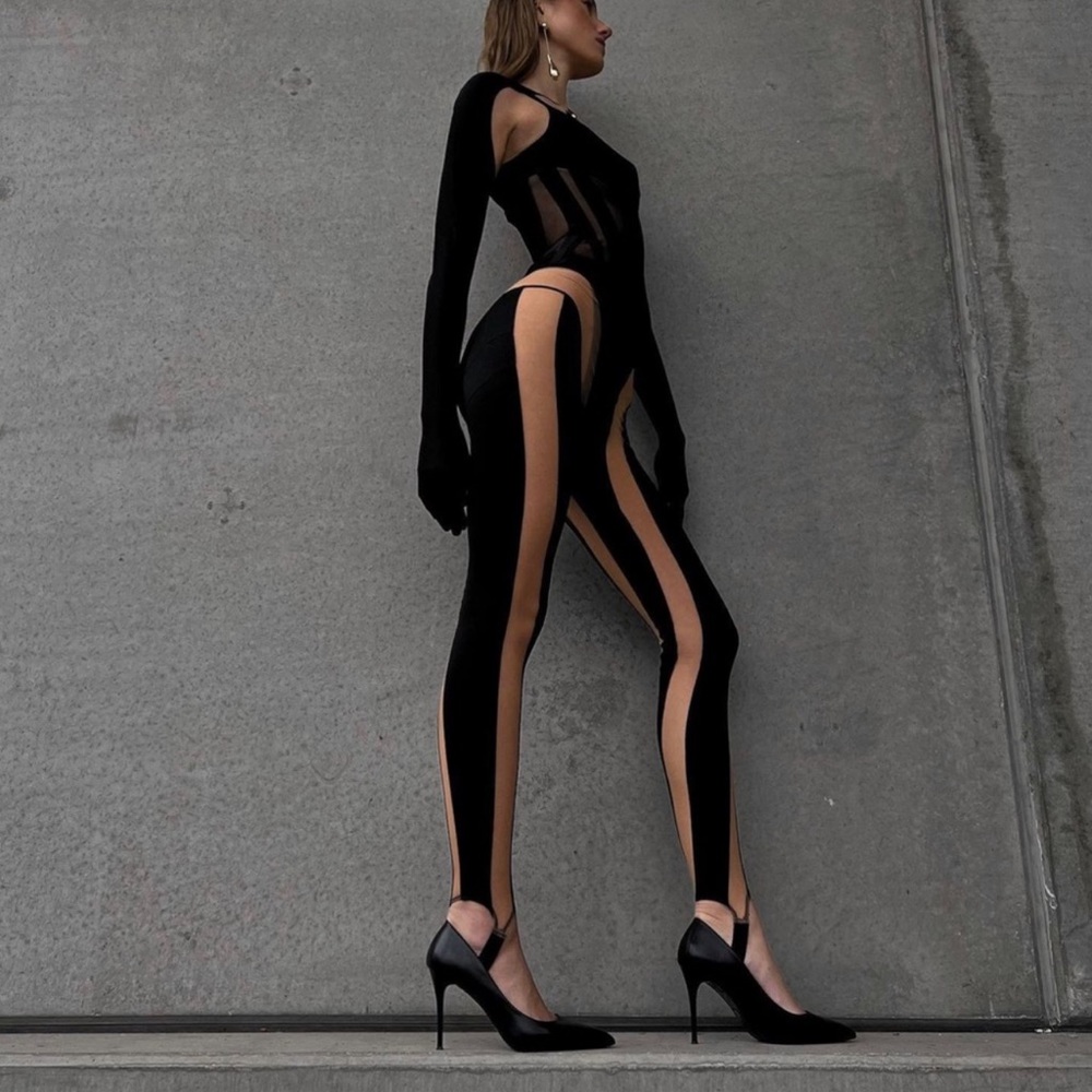 Thierry Mugler x H&M Stirrup Leggings